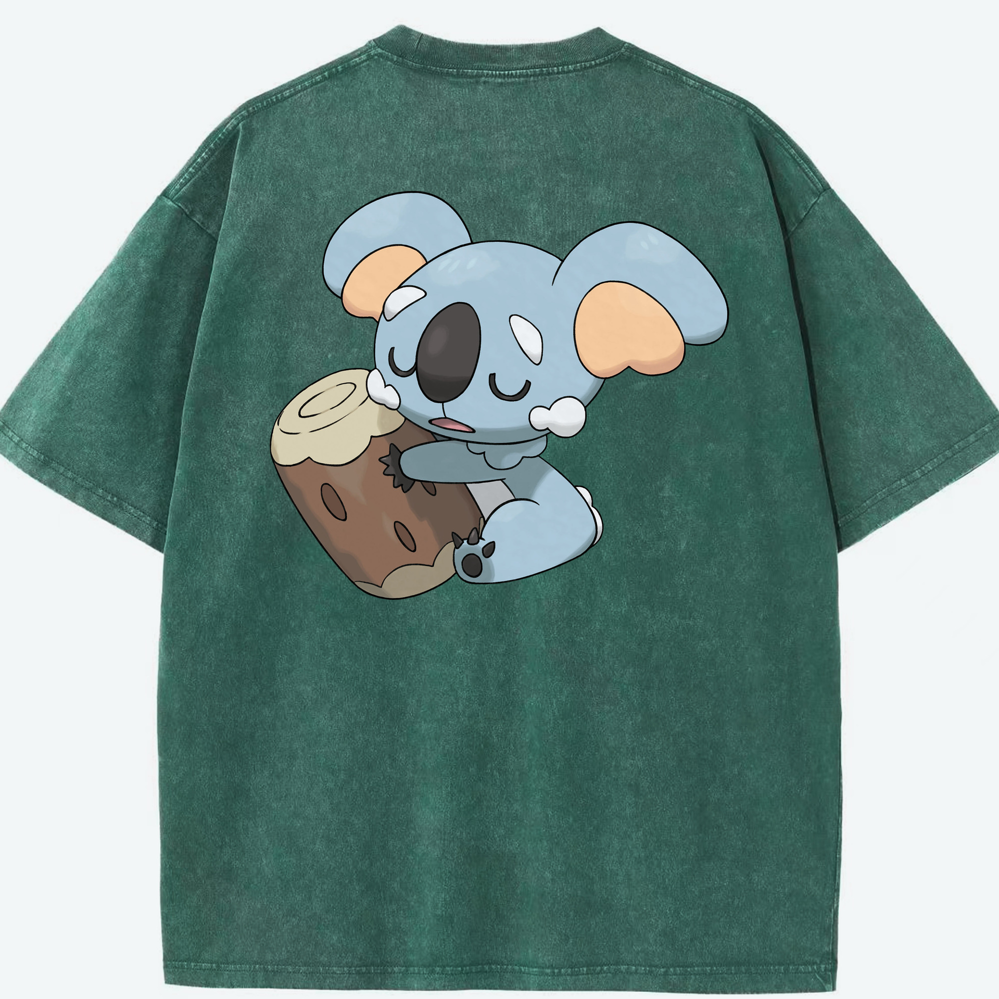 （画像用） ポケットモンスター Pokémon 綿100% ヴィンテージ風 半袖Tシャツ（背面プリント）